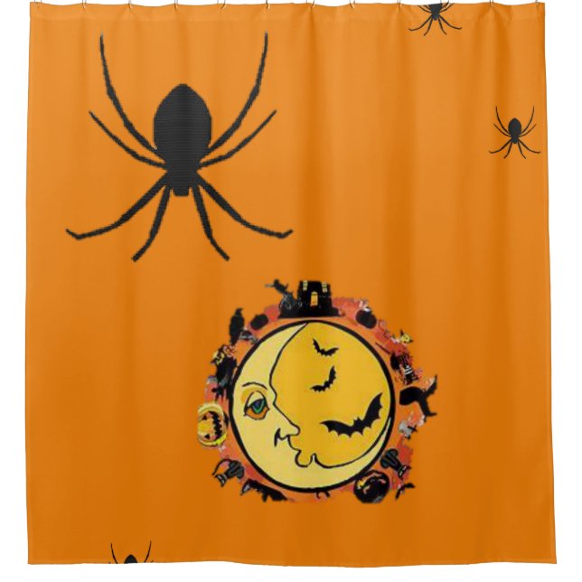 Halloween rideau de douche (Devant)