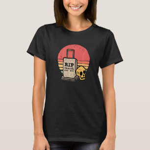 Halloween Rip Reisende Backpacker T-Shirt