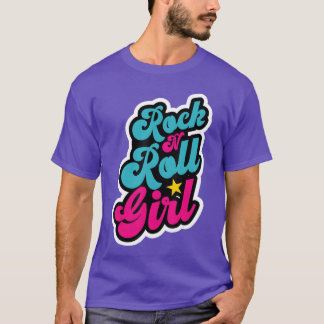 Halloween Rock'n'Roll Retro Kostümfritte T-Shirt