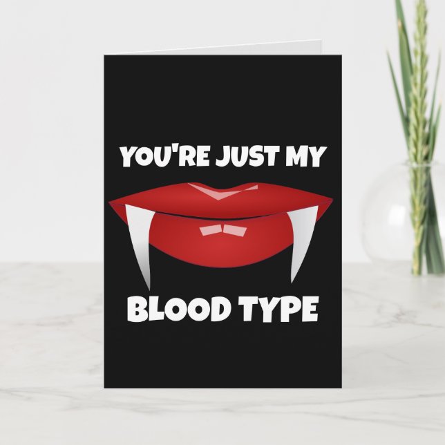HALLOWEEN ROMANTISCH FÜR IHM GREETKARTE KARTE (Vorderseite)