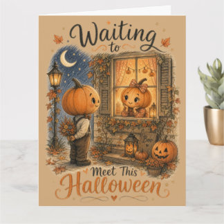 Halloween-Romanze wartet auf dich Karte