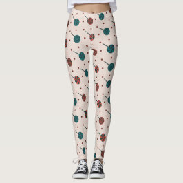 Halloween Rot Minimalmuster Leggings