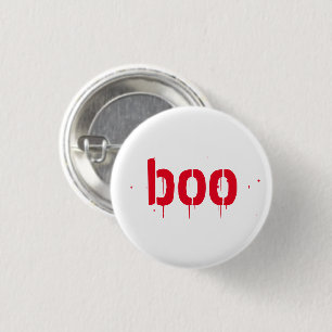 Halloween roter blutiger beängstigender Button-Kno Button