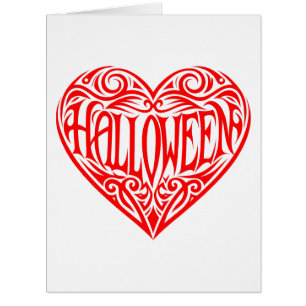Halloween, Rotes Herz, Feiertag