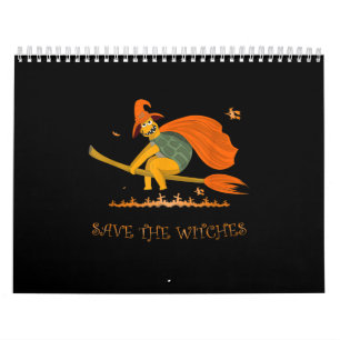 Halloween Rotzunge Flying Turtle Broom Salem Kalender