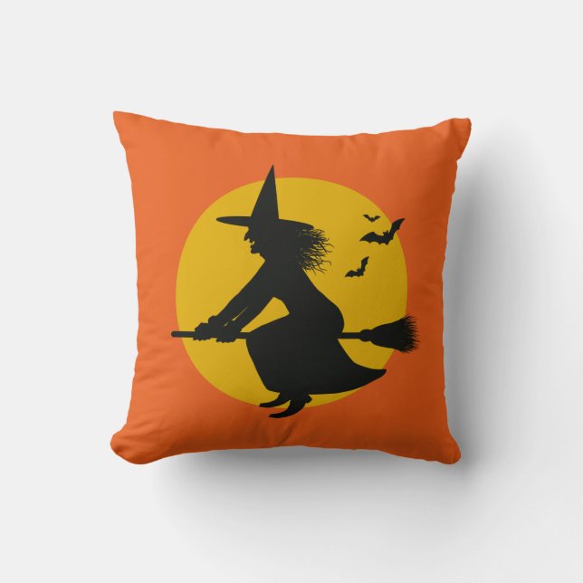 Halloween-Rotzunge Kissen (Vorderseite)