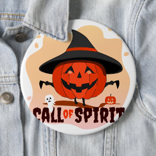Halloween-Ruf Button