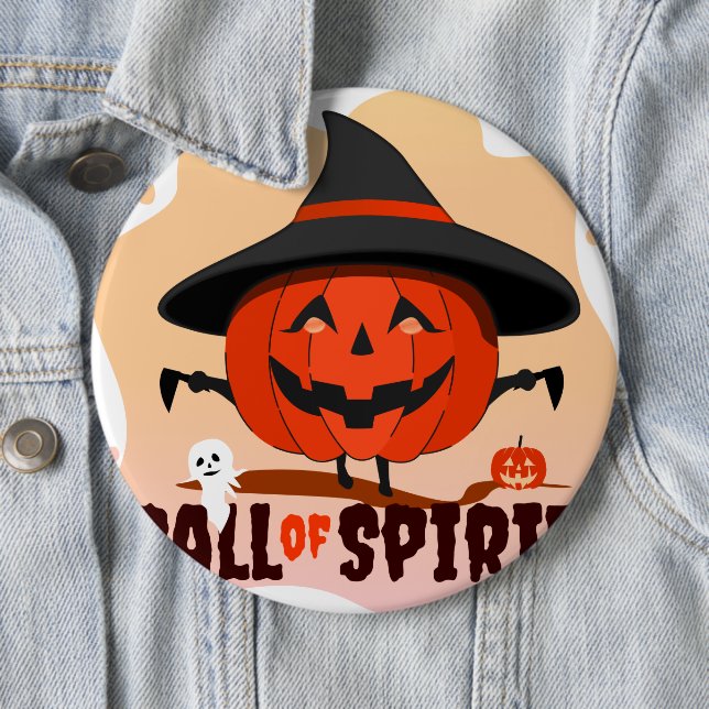 Halloween-Ruf Button (Beispiel)