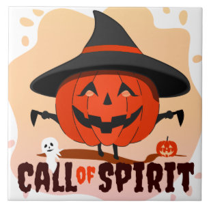 Halloween-Ruf Fliese
