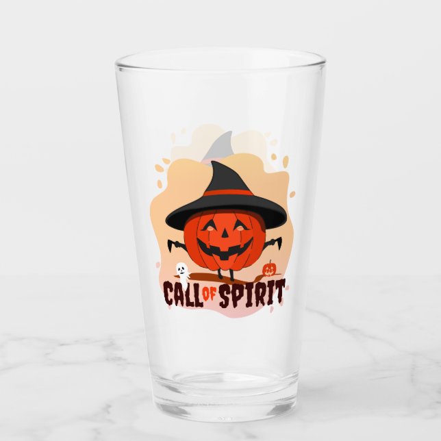 Halloween-Ruf Glas (Vorderseite)
