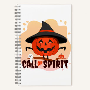 Halloween-Ruf Notizbuch