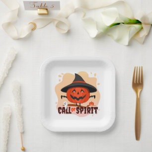 Halloween-Ruf Pappteller