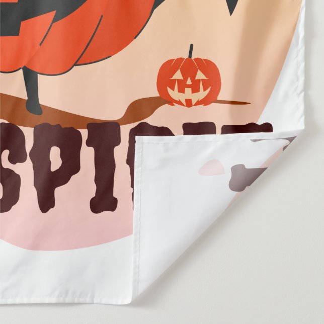 Halloween-Ruf Wandteppich (Detail)