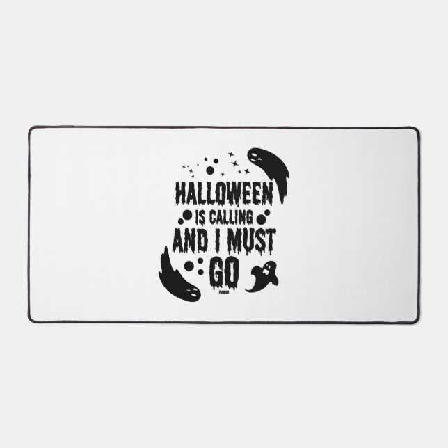 Halloween ruft schreibtischunterlage (Vorderseite)