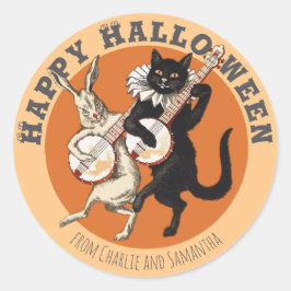 Halloween Runder Aufkleber