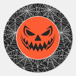 Halloween Runder Aufkleber