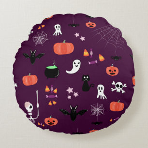 Halloween Rundes Kissen