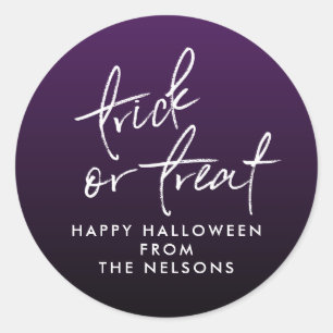 Halloween sac autocollant