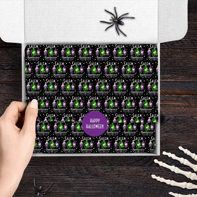 Halloween Salem Apothecary Potions Tonics Elixirs Seidenpapier (Von Creator hochgeladen)