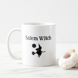 Halloween Salem Hexe auf Flying im Zimmer Kaffeetasse