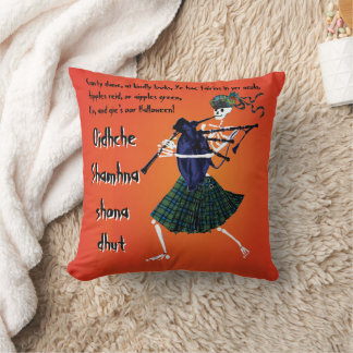 Halloween Samhain schottische Traditionen Kissen