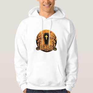 Halloween Sarg Vorsicht Kürbis Horror Design_1 Hoodie