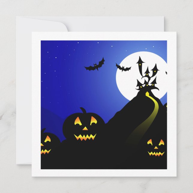 Halloween Save The Date (Vorderseite)