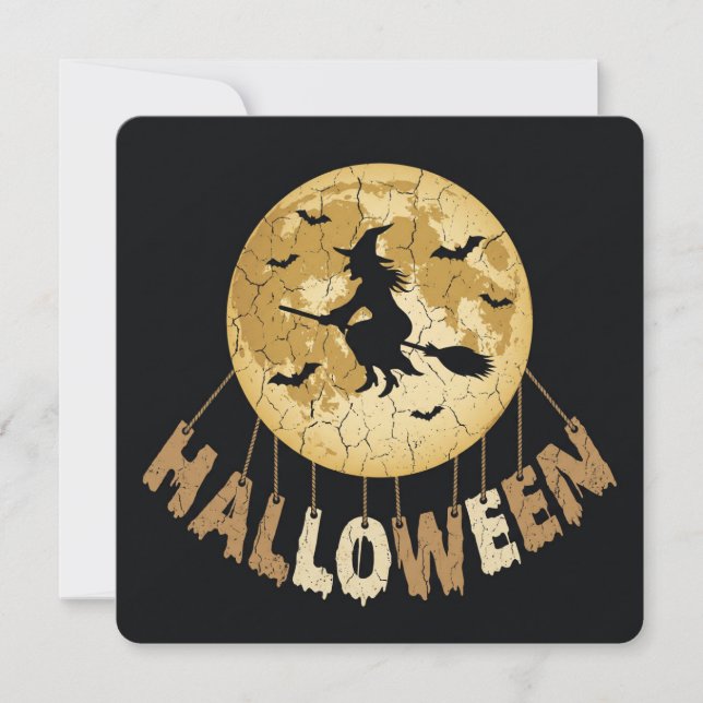 Halloween Save The Date (Vorderseite)
