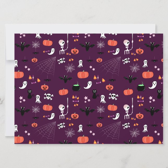 Halloween Save The Date (Vorderseite)