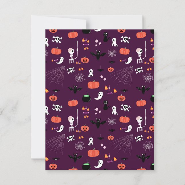 Halloween Save The Date (Vorderseite)