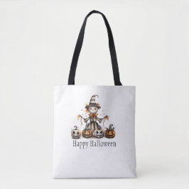 Halloween Scarecrow Design mit Jack-o'-Lanterns | Tasche