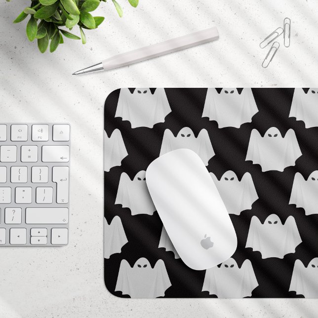 Halloween, Scary Ghost, Trick Or Treat, Boo Mousepad (Von Creator hochgeladen)