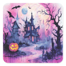 Halloween Scene Spuk House (1)