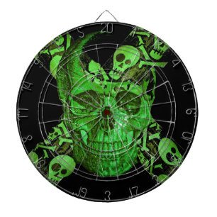 Halloween-Schädel #2 Dartscheibe