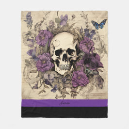 Halloween-Schäumname Fleecedecke