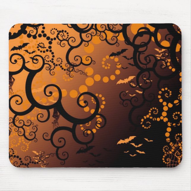 Halloween-Schläger Mousepad (Vorne)