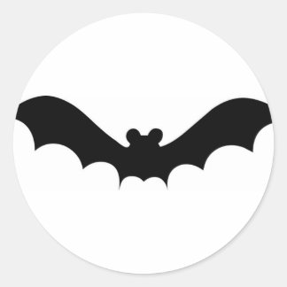 Halloween-Schläger Runder Aufkleber
