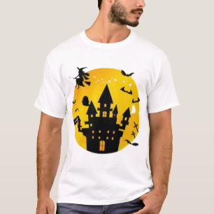 Halloween-Schloss T-Shirt