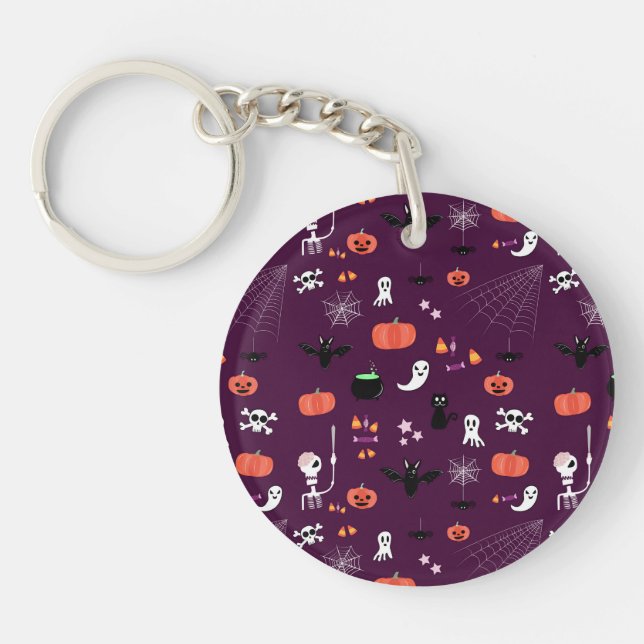 Halloween Schlüsselanhänger (Vorderseite)