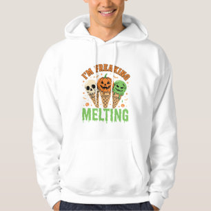 Halloween Schmelzendes Eis Hoodie