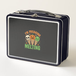 Halloween Schmelzendes Eis Metall Brotdose