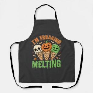 Halloween Schmelzendes Eis Schürze
