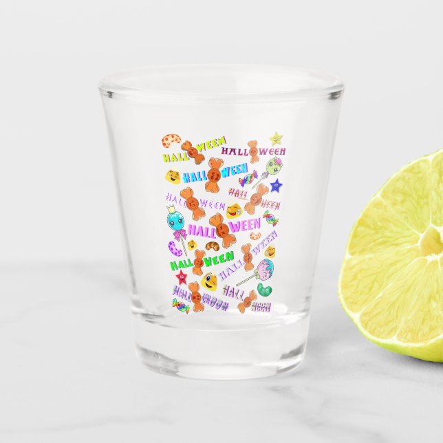 Halloween Schnapsglas (Vorderseite)