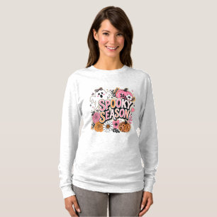 Halloween-Schnitt gruselige Jahreszeit  T-Shirt