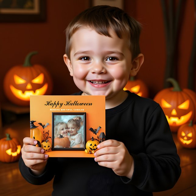 Halloween-schöne Cuddles Karte (Halloween Boo-tiful Cuddles Card)
