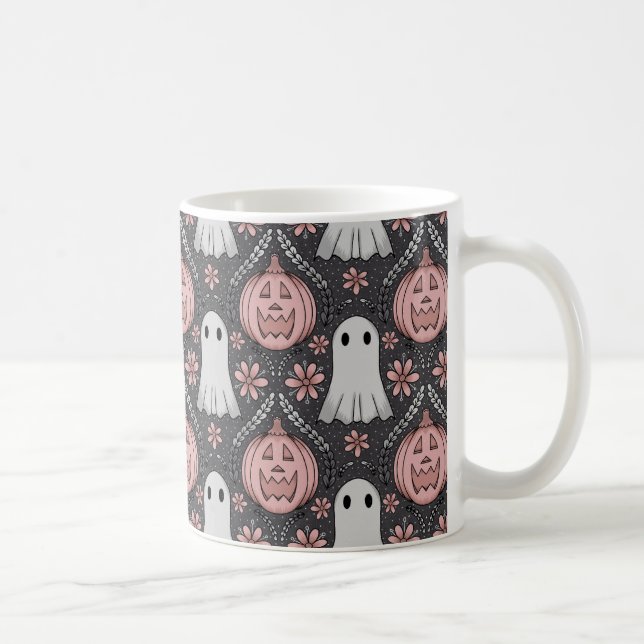 Halloween-Schönheits-Mini-Edition  Kaffeetasse (Rechts)
