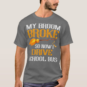 Halloween School Bus Driver S T-Shirt