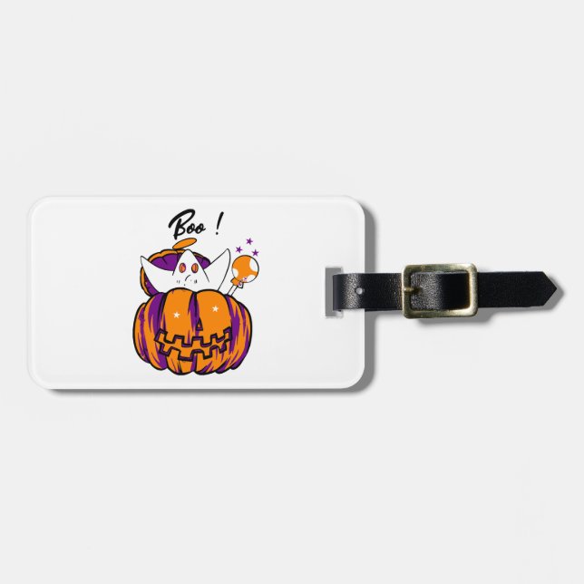 Halloween Schreck                         Gepäckanhänger (Vorderseite horizontal)