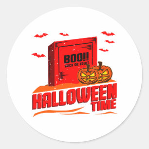 Halloween Schreck    Runder Aufkleber