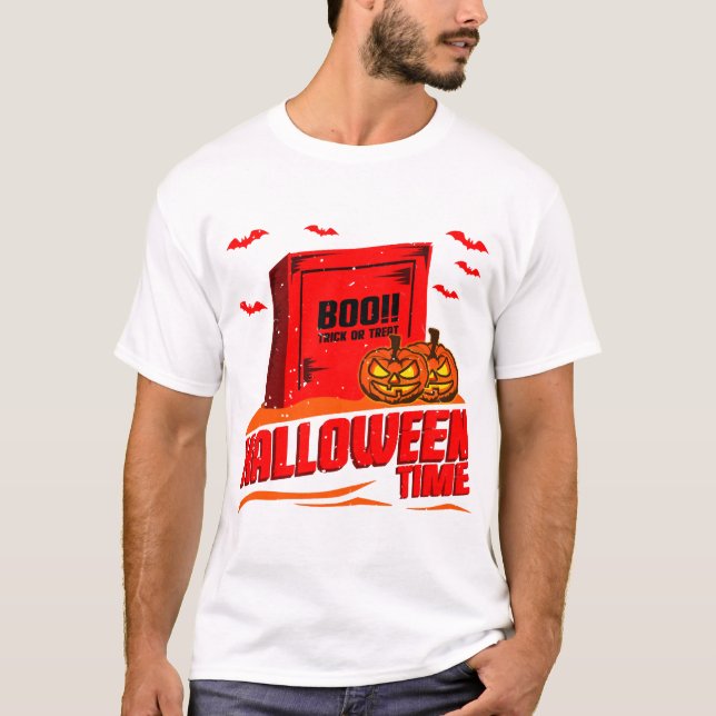 Halloween Schreck                             T-Shirt (Vorderseite)
